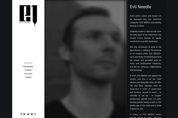 evil-needle.com site used Evilneedle-child