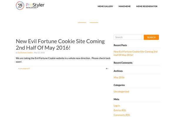 Site using Mememe plugin