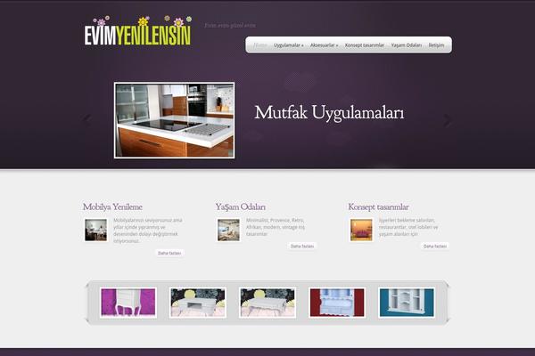 Webly theme site design template sample