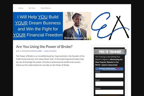 evinanderson.com site used Mlsp-simple