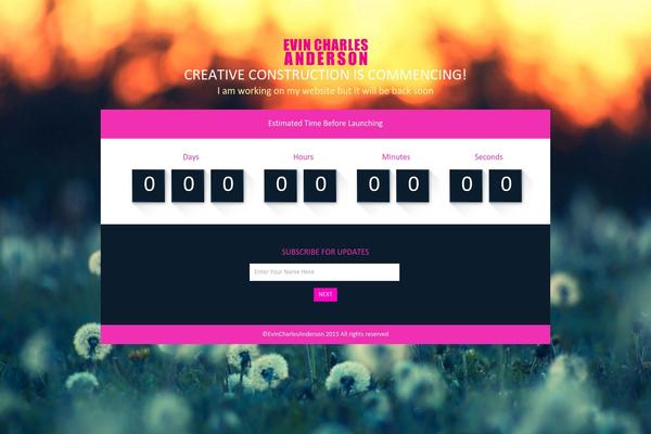 Site using Under Construction / Maintenance Mode from Acurax plugin