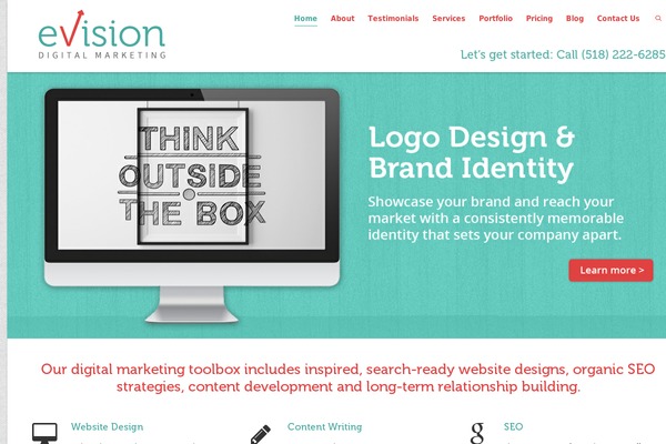 Dante theme site design template sample