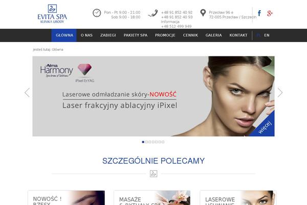 Site using jQuery Colorbox plugin