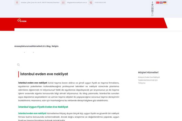 Denge theme site design template sample