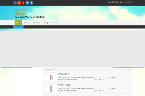 Bootstrap theme site design template sample
