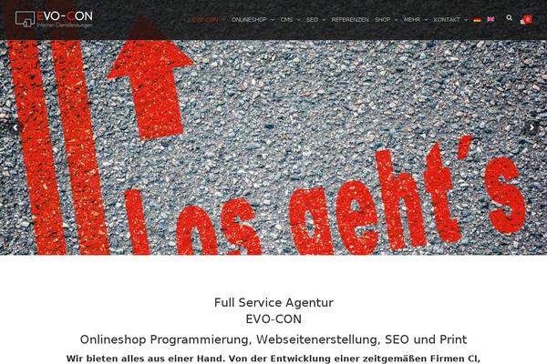TheFox theme site design template sample