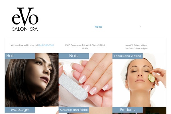 Thebeautysalon2 theme site design template sample