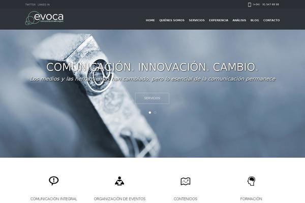 Site using Cr3ativ Portfolio plugin