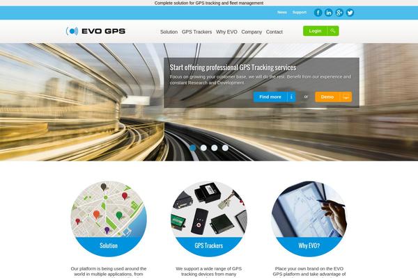 evogps.com site used Evogps