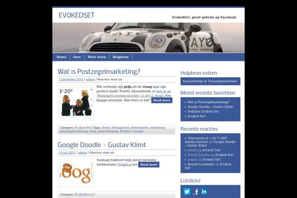 zeeBusiness theme site design template sample