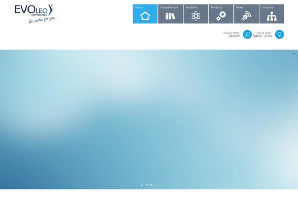 Site using Crumina-page-slider plugin