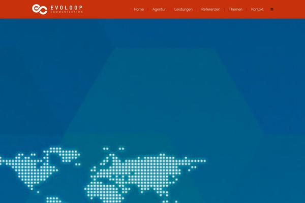 Nouveau theme site design template sample