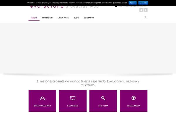 Goodnex theme site design template sample