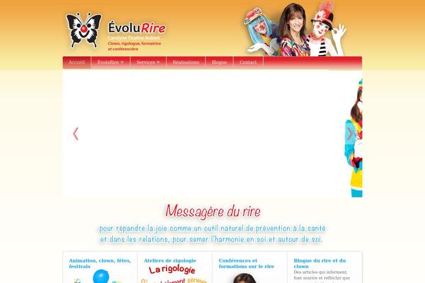 Supermassive theme site design template sample