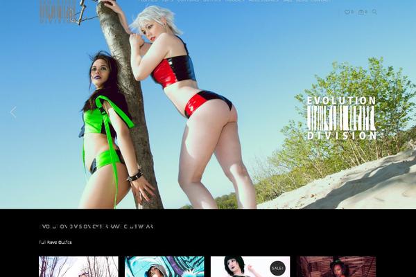 inVogue theme site design template sample