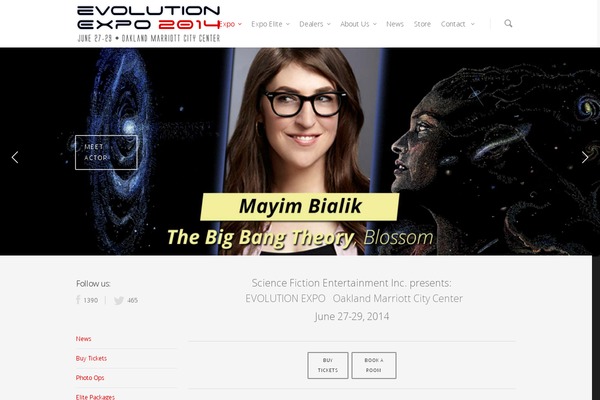 evolutionexpo.net site used Salient_3_0