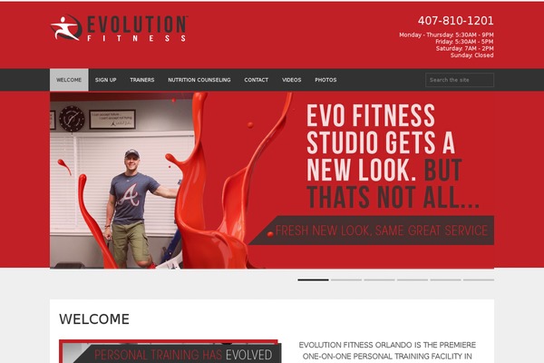 Fitness-wp theme site design template sample