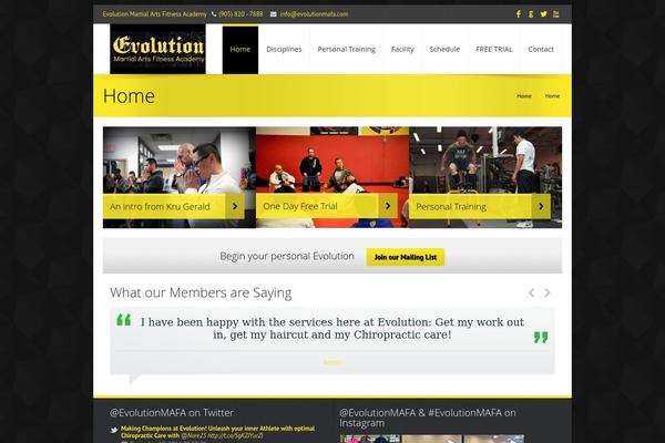 Kora theme site design template sample