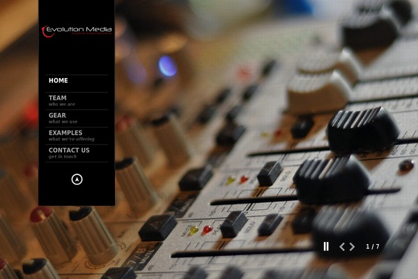 King Size theme site design template sample