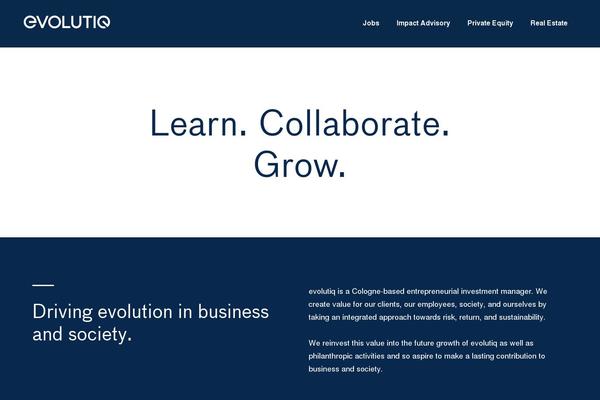 Uniq theme site design template sample