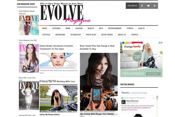 Speak theme site design template sample