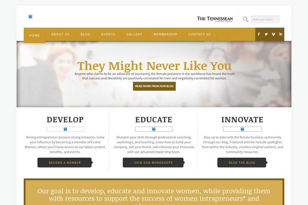 Brandon theme site design template sample