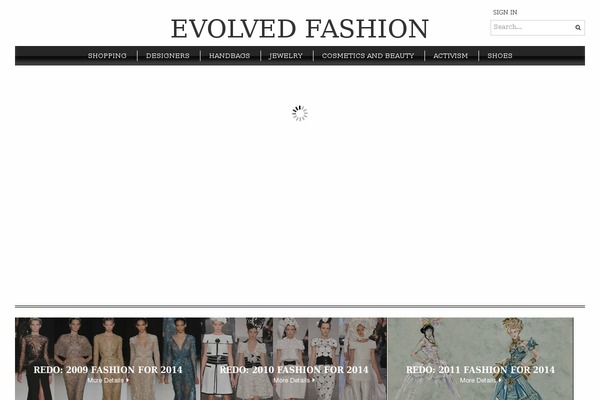 evolvedfashion.com site used Opulence