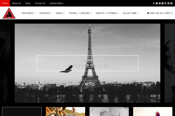 unPress theme site design template sample