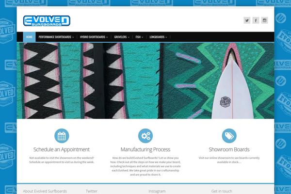 Alterna theme site design template sample