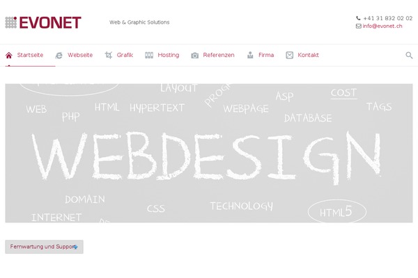 evonet.ch site used Evonet