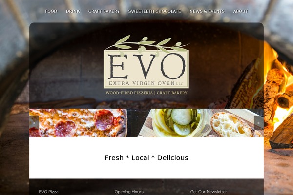 evopizza.com site used Evo