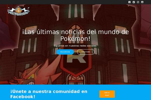 evopokemon.com site used Twenty Twenty-Two