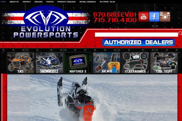 Visionaire theme site design template sample