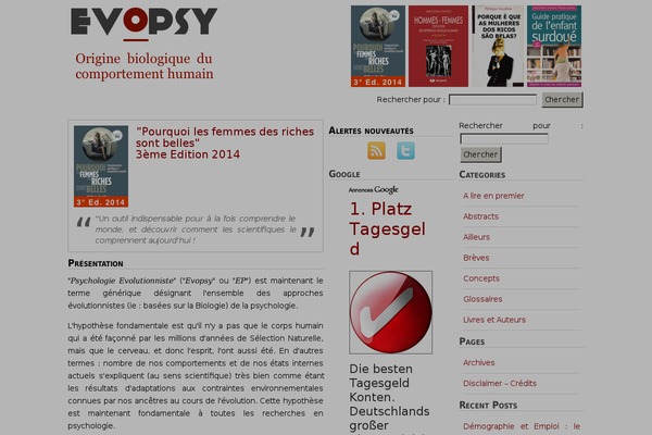 evopsy.com site used Evopsy