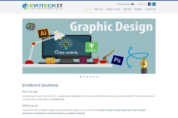evotech theme websites examples