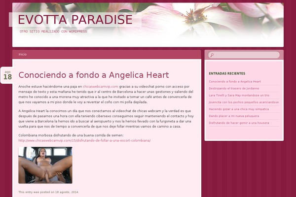 Bouquet theme site design template sample