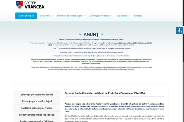 Site using Accessibility-light plugin
