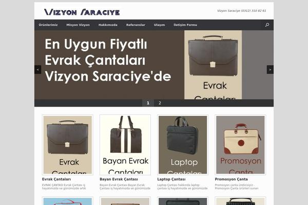 Vantage-child theme site design template sample