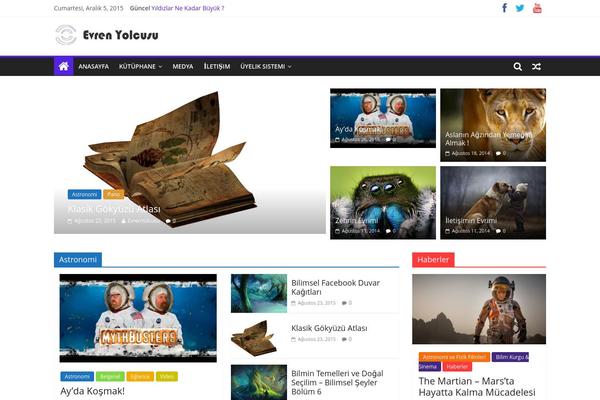 evrenyolcusu.com site used Colormag.1.0.7