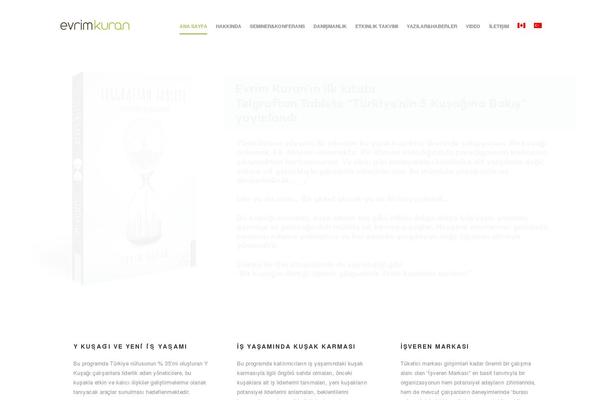 evrimkuran.com site used Thekeynote