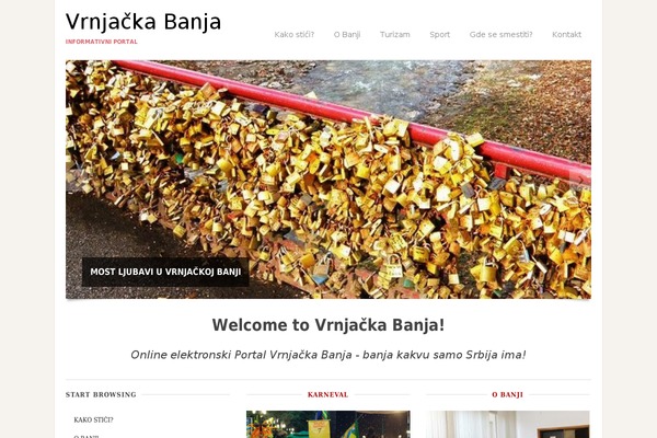 Voyage theme site design template sample