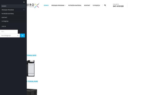 Porto theme site design template sample