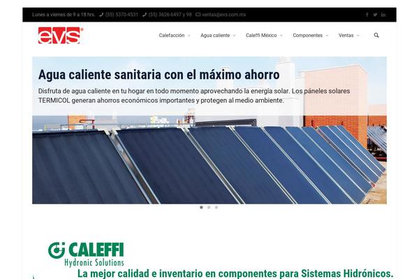 BeTheme Child theme site design template sample