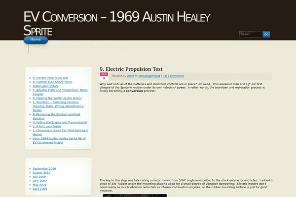 Arclite theme site design template sample