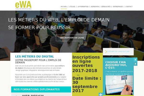 EWA-Theme theme websites examples