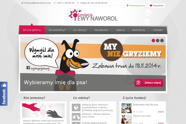 ewanaworol.org site used Fundacja