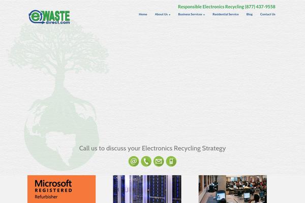 Ultimatum theme site design template sample