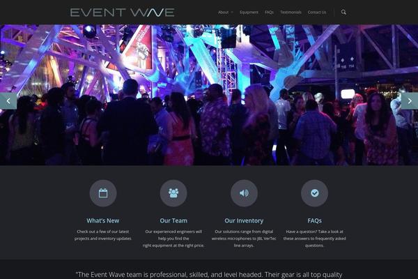 Site using Salient-home-slider plugin