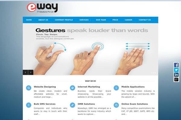 Wpex Pytheas theme site design template sample