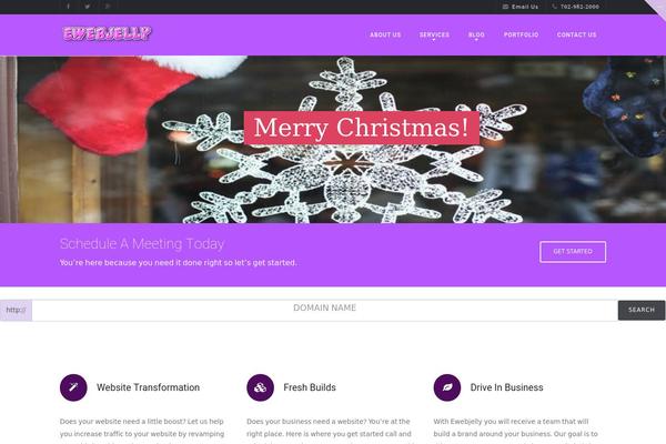 Alaska theme site design template sample